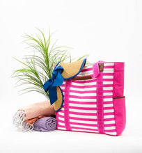 Load image into Gallery viewer, Stripe Family Tote