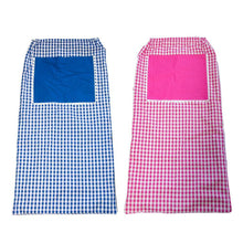 Load image into Gallery viewer, Pink and Blue Gingham Laundry Bag