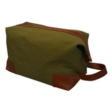 Load image into Gallery viewer, Forest canvas dopp kit