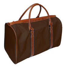 Load image into Gallery viewer, Mocha duffle bag