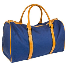 Load image into Gallery viewer, Navy duffle bag