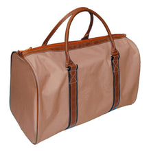 Load image into Gallery viewer, Tan duffle bag