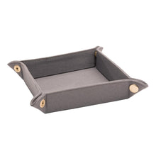 Load image into Gallery viewer, Gray canvas valet tray