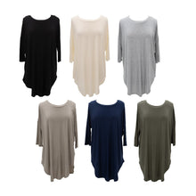 Load image into Gallery viewer, Front view of our Slouch Tunics
