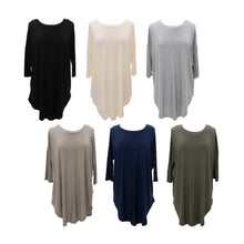 Load image into Gallery viewer, Front view of our Slouch Tunics