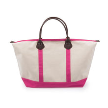 Load image into Gallery viewer, pink jet setter duffle