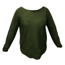 Load image into Gallery viewer, Olive roll up sweater