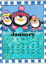 Load image into Gallery viewer, 2027  5x7 Desktop Calendar Refills
