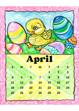 Load image into Gallery viewer, 2027  5x7 Desktop Calendar Refills
