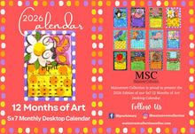 Load image into Gallery viewer, 2026 5x7 Desktop Calendar Refills
