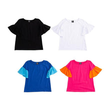 Load image into Gallery viewer, Front view of our Bell Sleeve Shirts
