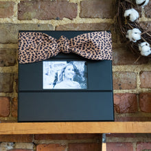 Load image into Gallery viewer, Lifestyle view of our Black Leopardista Bow Frame
