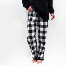 Load image into Gallery viewer, Front view of our Buffalo Check Lounge Pants
