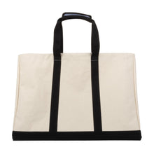 Load image into Gallery viewer, Front view of our Black Canvas Big Tote

