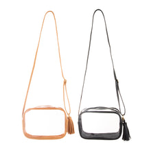 Load image into Gallery viewer, CLEAR RECTANGLE CROSSBODY PPK 12PC
