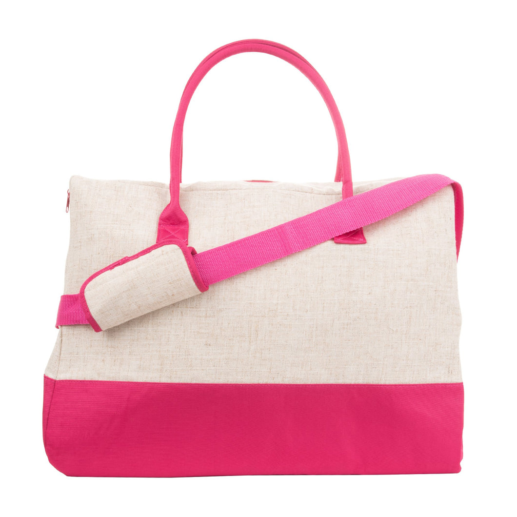 Linen Duffle Bag