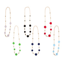 Load image into Gallery viewer, Front view of our Felt Bead Necklaces
