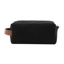 Load image into Gallery viewer, Front view of our Black Kentucky Dopp Kit
