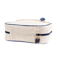 Load image into Gallery viewer, Linen Carolina Cosmetic Bag
