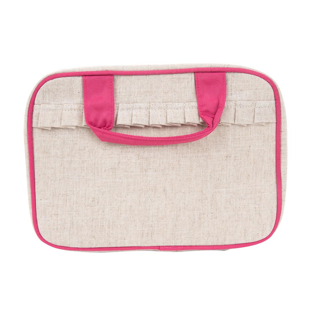Linen Carolina Cosmetic Bag