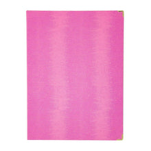Load image into Gallery viewer, Front view of Pink Lizard Notebook Portfolio
