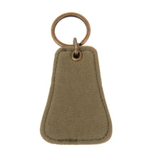 Load image into Gallery viewer, Front view of our Forest Canvas Bottle opener Keychain
