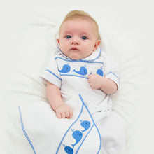 Load image into Gallery viewer, Lifestyle view of our Whale Smocked Day Gown
