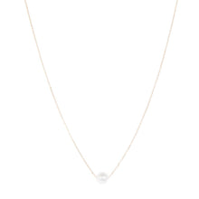 Load image into Gallery viewer, Front view of our Medium Classic Pearl Necklace
