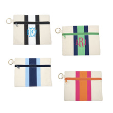 Load image into Gallery viewer, Canvas Kansas Zipper Pouch
