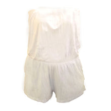 Load image into Gallery viewer, Front view of our White Romper
