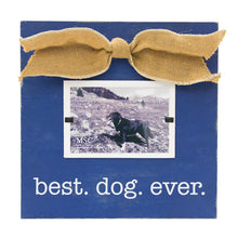 Load image into Gallery viewer, Front view of our &quot;Best Dog Ever&quot; Square Box Frame
