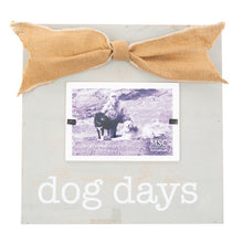 Load image into Gallery viewer, Front view of our &quot;Dog Days&quot; Square Box Frame
