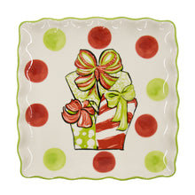 Load image into Gallery viewer, Holiday Icon Square Platter
