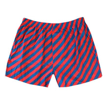 Load image into Gallery viewer, Red and navy stripe boxer
