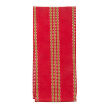 Load image into Gallery viewer, Holiday Vertical Stripe Dish Towel
