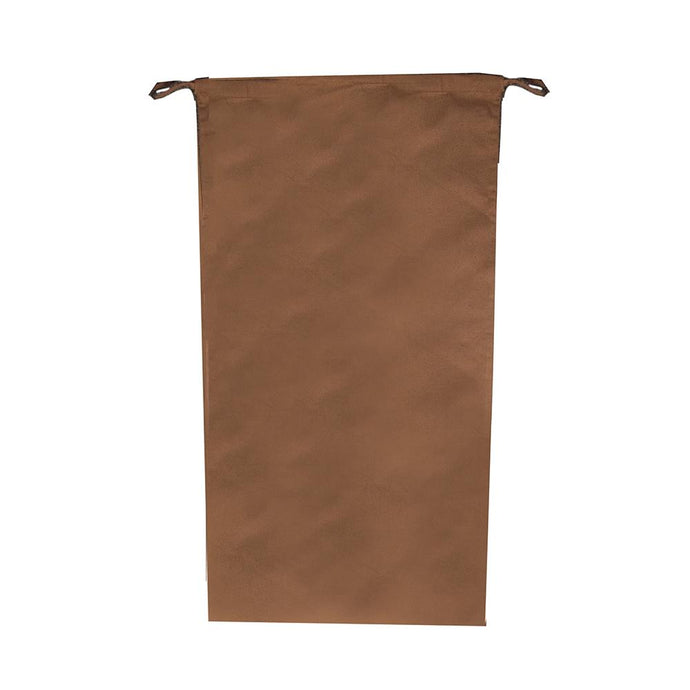 Mocha canvas laundry bag