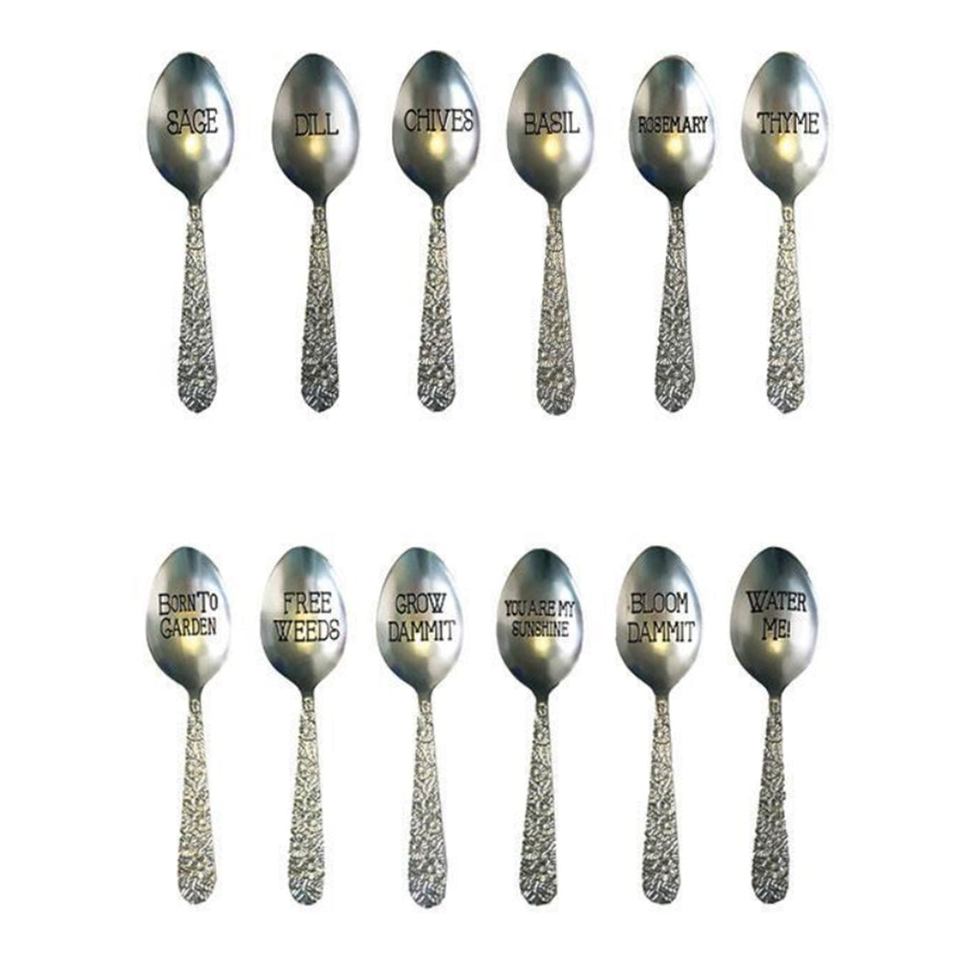 Spoon Plant Marker Prepack 48 pcs