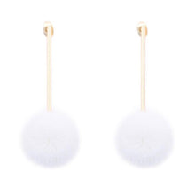 Load image into Gallery viewer, Pom Pom Bar Earrings
